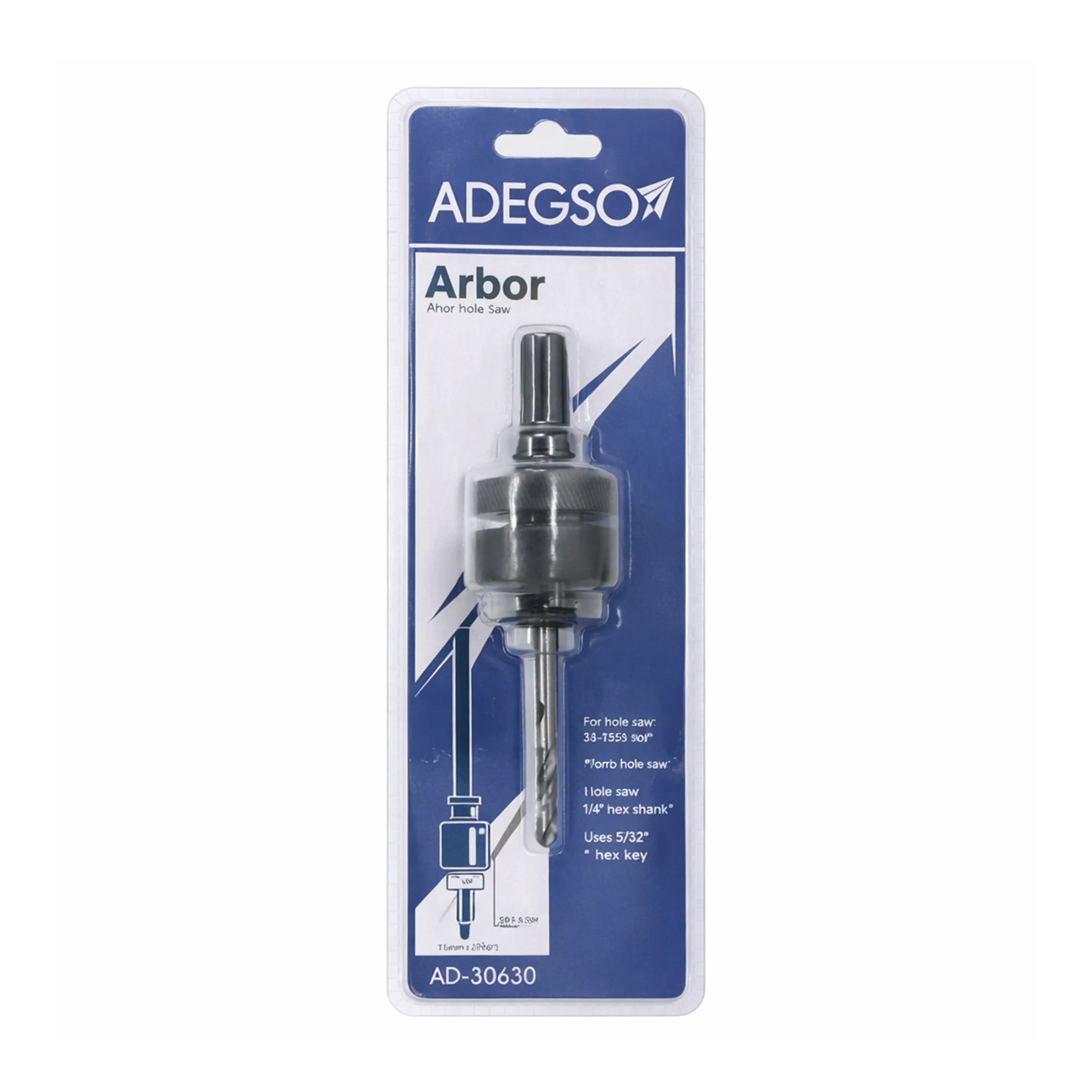 Hole Saw Arbor 7/16" - Heavy Duty